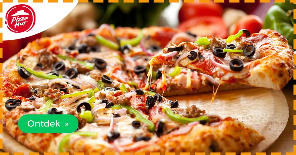 Pizza Hut kortingscode 2022 en kortingsbonnen levering