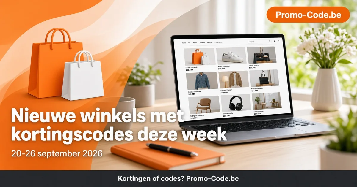 Nieuwe winkels 20–26 september 2026: Amazon, bol.com en Fresh 'n Rebel