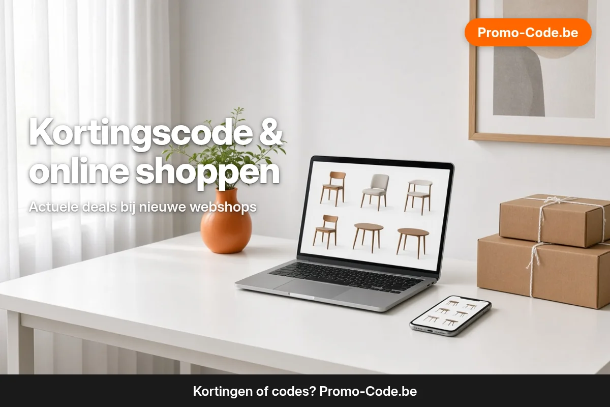 Kortingscode en online shoppen in België — actuele deals bij nieuwe webshops op Promo-Code.be