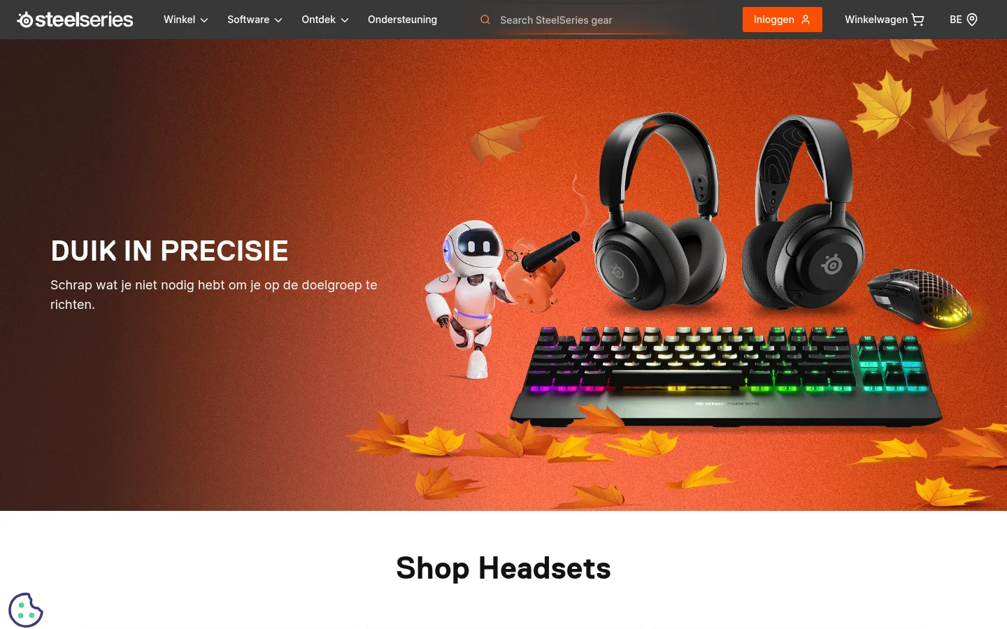 SteelSeries deals en promoties op steelseries.com/nl-be/deals