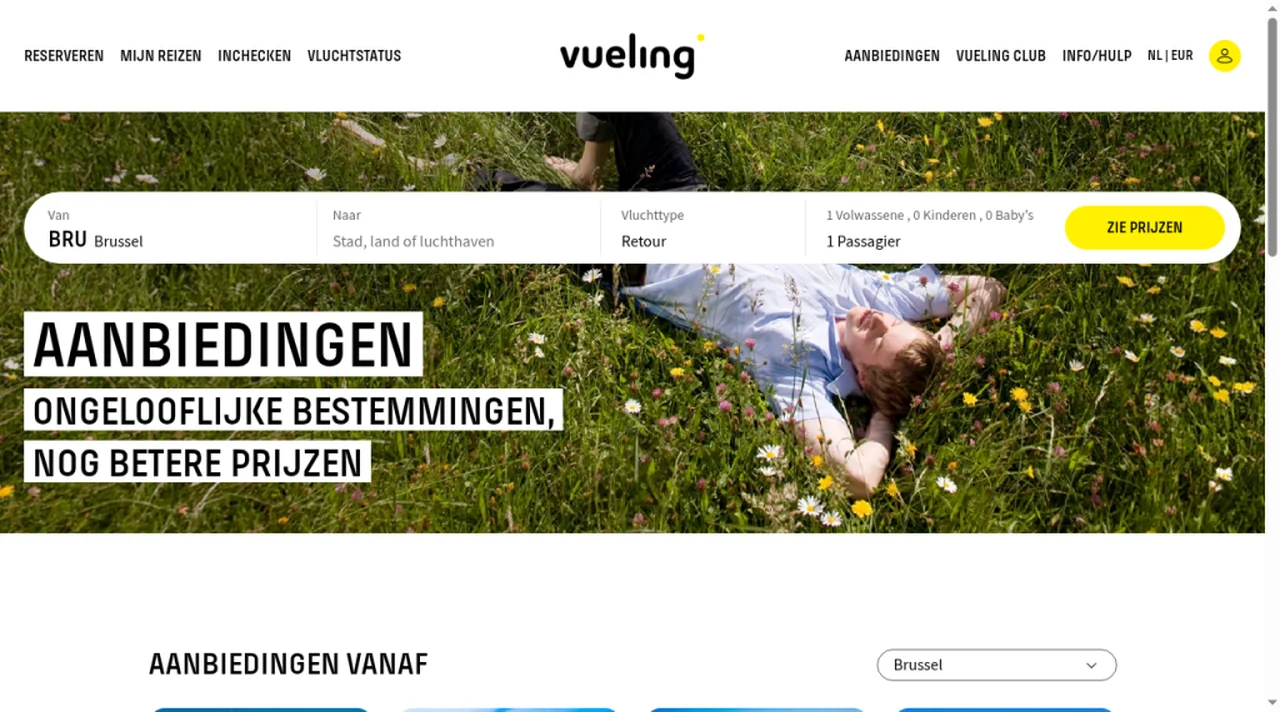 Vueling goedkope vluchten en aanbiedingen